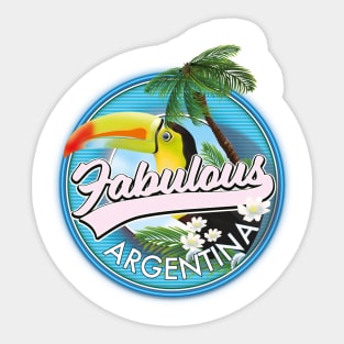 Explore fabulous Argentina logo Sticker